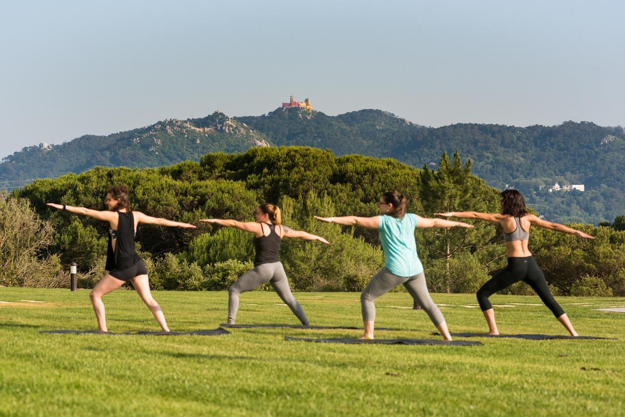 Vila Gale Sintra Eksteriør billede A group of people practicing yoga